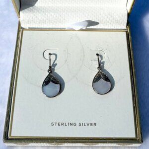 Sterling Silver Filigree Teardrop Earrings